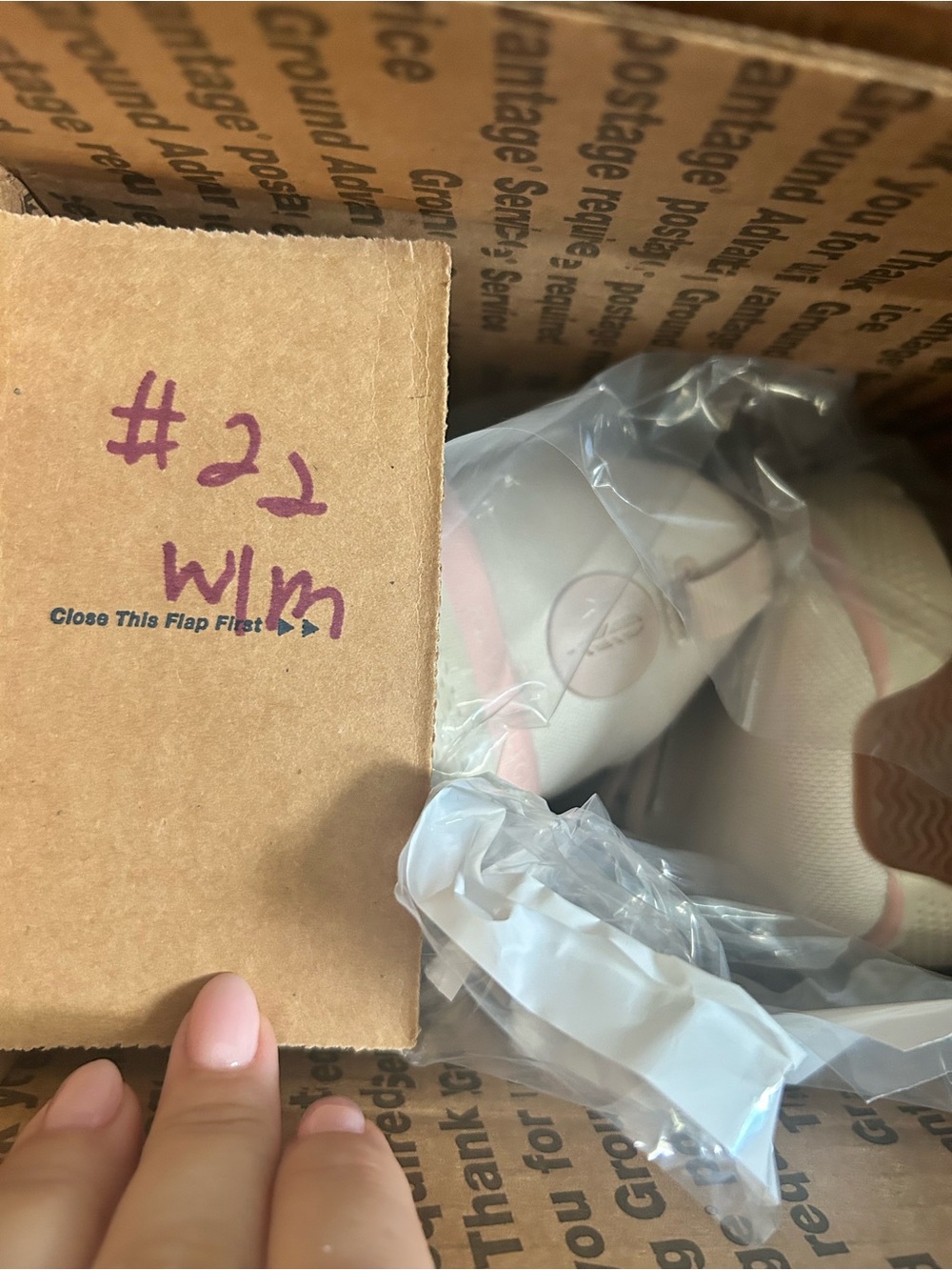 Revitalign Gaia Walking Sneaker Sand Shell Pink Women’s Size 9D wide NWOB #22 - Picture 11 of 11